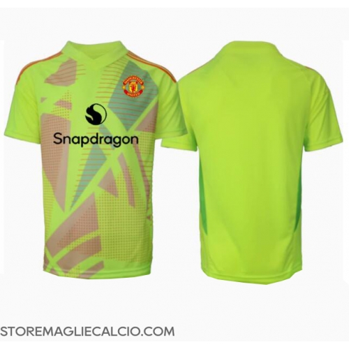 Manchester United Portiere Maglia Gara Trasferta Repliche 2024-25 Maniche Corte Manchester United Portiere Maglia Gara Trasferta Repliche 2024-25 Maniche Corte